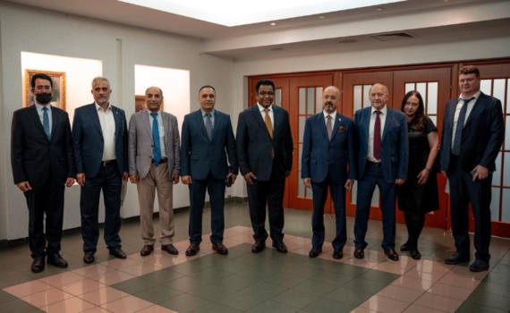 Студенты ВГУ встретились с делегацией Республики Ирак в Культурном центре МИД Студенты ВГУ встретились с делегацией Республики Ирак в Культурном центре МИД