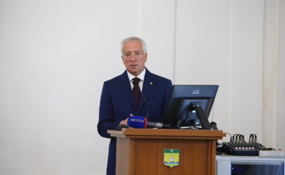 Губернатор Владимир Мазур напутствовал депутатов нового созыва думы Томского района